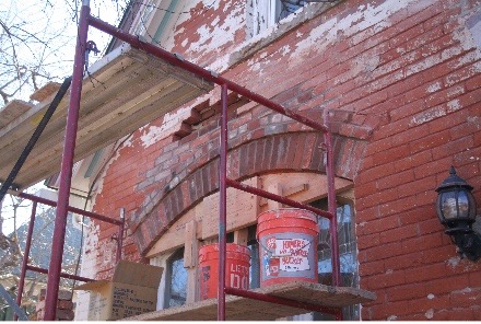 Structural Engineering Repair Services on aged brick existing structure