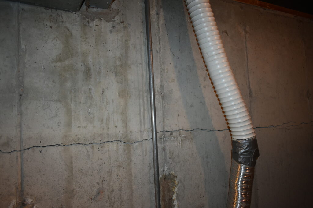 Structural Engineering Services for Horizontal Foundation Wall Crack